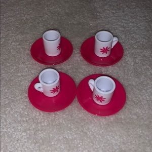 American girl doll tea set